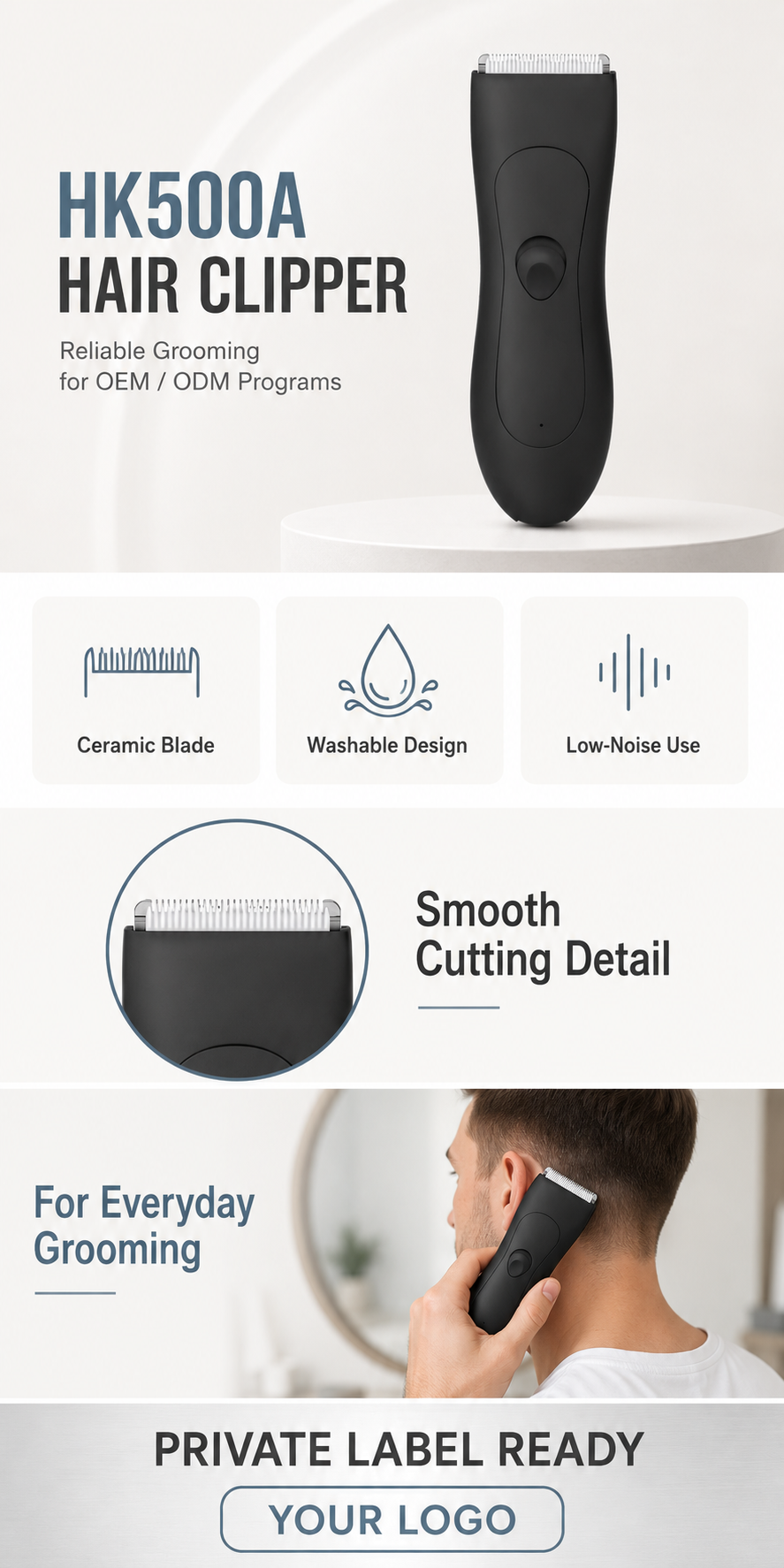 AIMEI HK500A body trimmer OEM product detail image A.